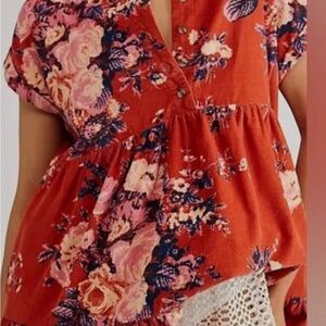 NWT Free People Women’s Babydoll Dress Size XL